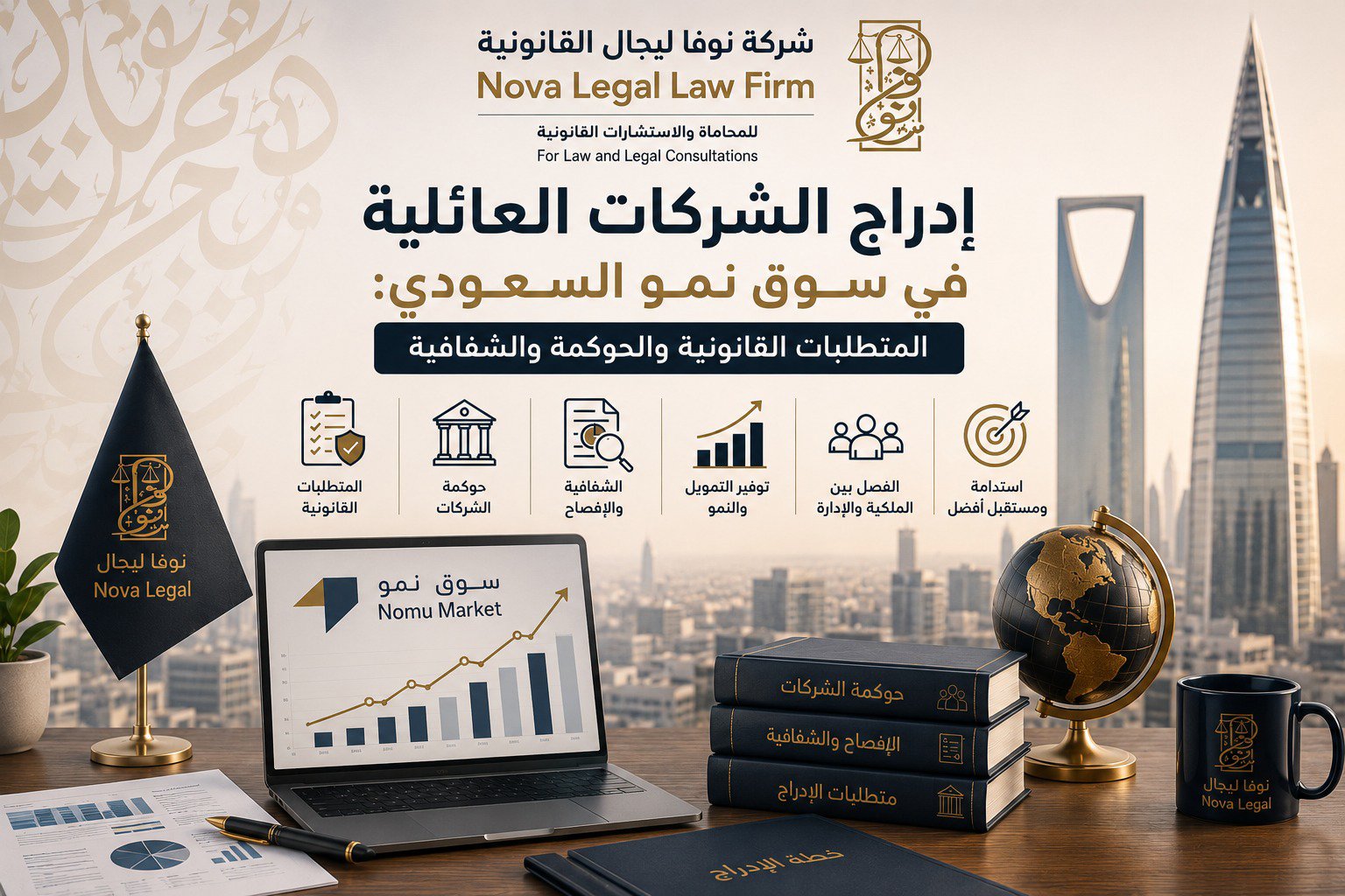 Listing Family Businesses on the Saudi Nomu Market: Legal Requirements, Governance, and Transparency 2026 | Nova Legal