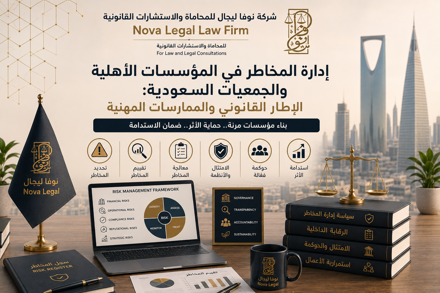 Risk Management for Non-Profit Foundations and Associations in Saudi Arabia: Legal Framework and Professional Practices 2026 | Nova Legal