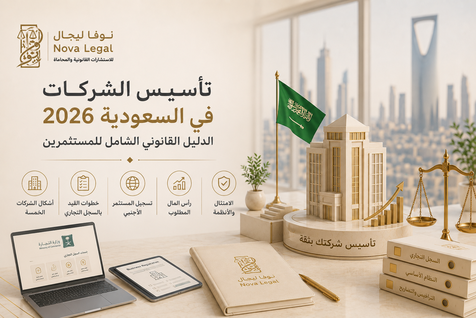 Company Incorporation in Saudi Arabia 2026: The Comprehensive Legal Guide for Investors | Novalegal