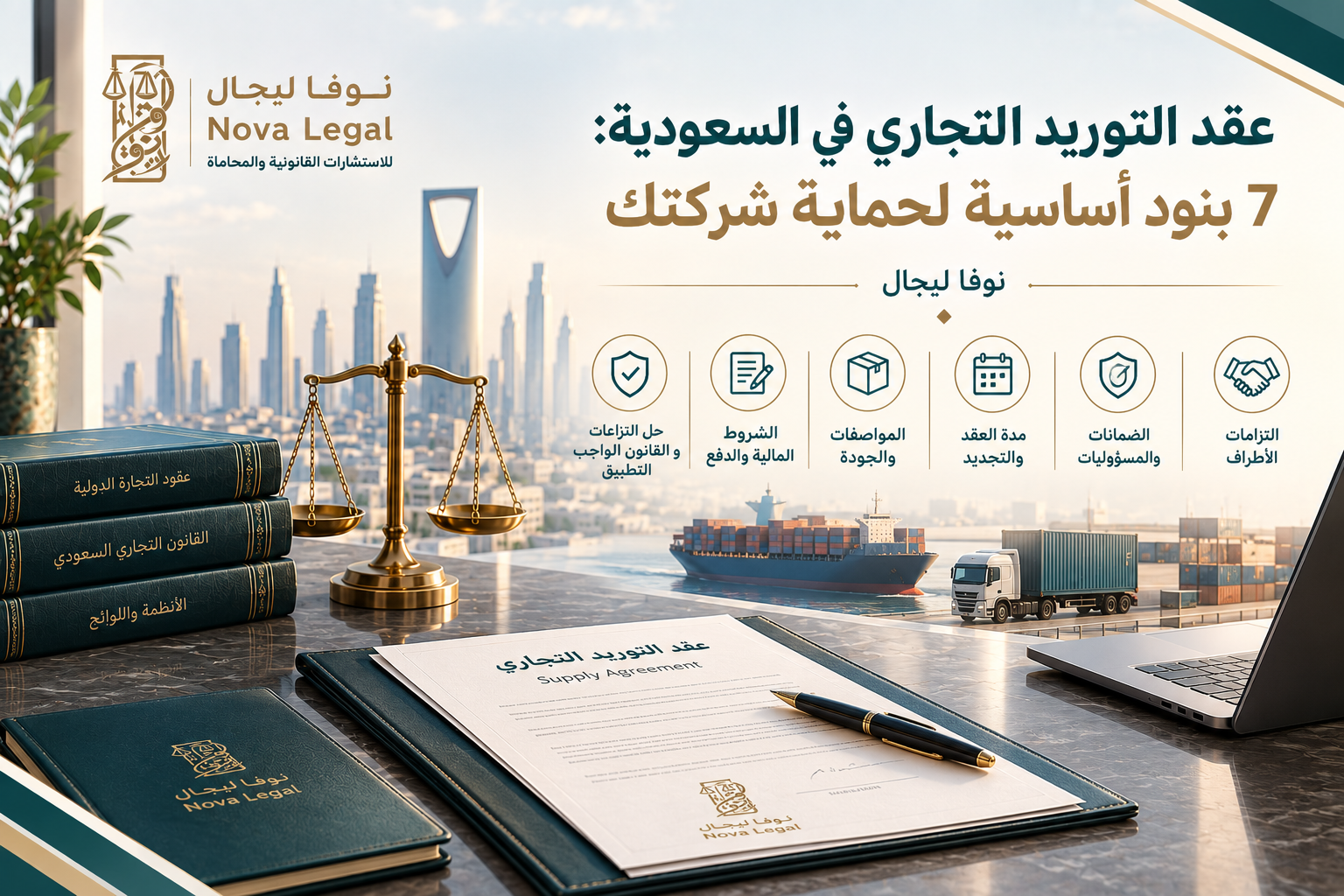 Commercial Supply Agreement in Saudi Arabia: 7 Essential Clauses | Nova Legal