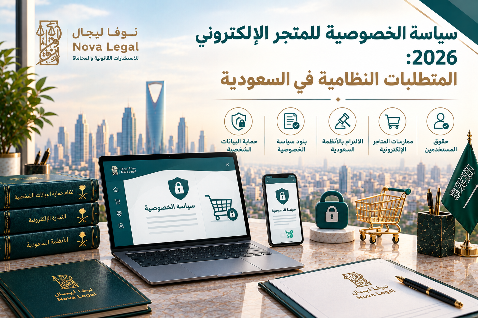 Privacy Policy for E-Commerce Stores in Saudi Arabia (2026): Regulatory Requirements | Nova Legal
